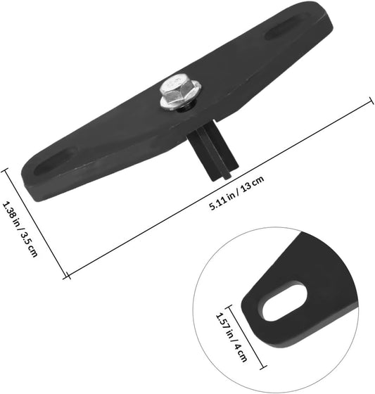Healeved Ensemble 3 Outils De Calage Moteur Pour Essence Et Diesel, Extracteur Et Adaptateur En Métal Robuste, Outil De Verrouillage Volant Moteur Pour Mécanique Auto Et Réparation Voiture