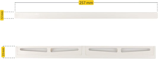 Schellenberg 46606 Plus Window Aerator, White, Mounting Without Drilling, Energy Saving And Heating Costs, Mould Prevention