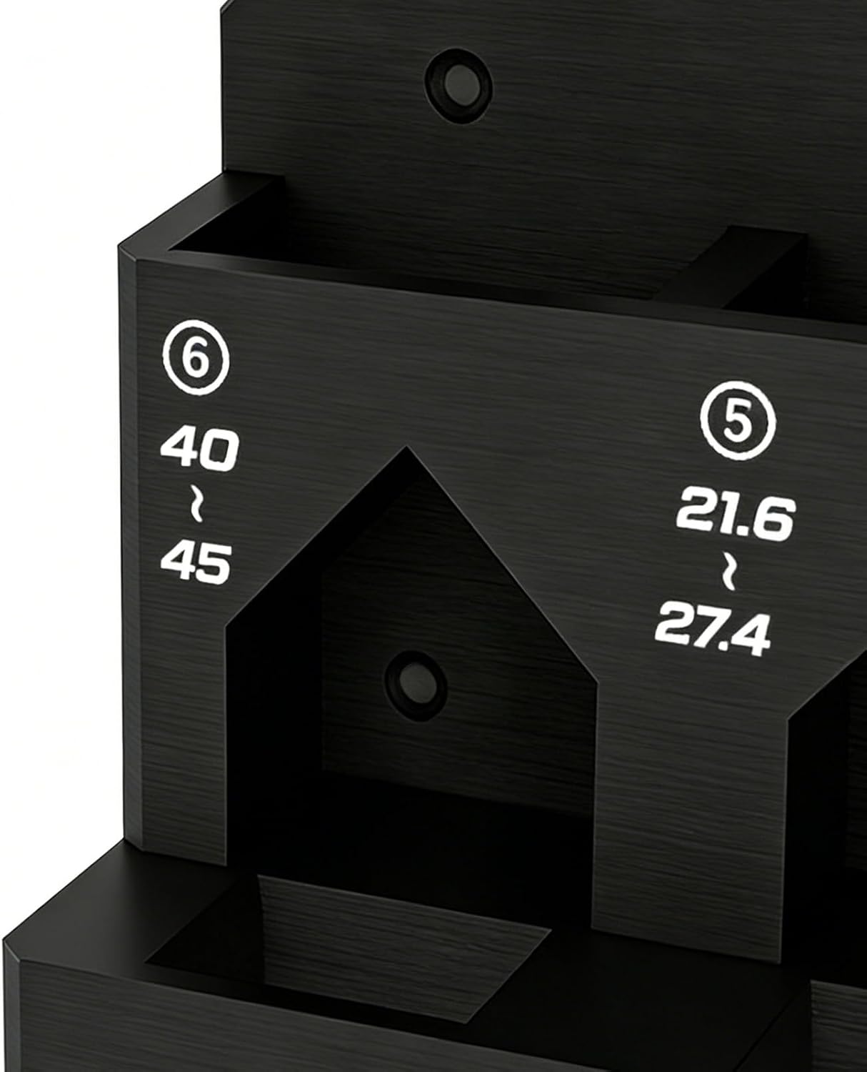 Support Mural à 6 Emplacements Pour Le Travail Du Bois - Pour Maison, Garage, Atelier, Hôtel, Panneau Perforé