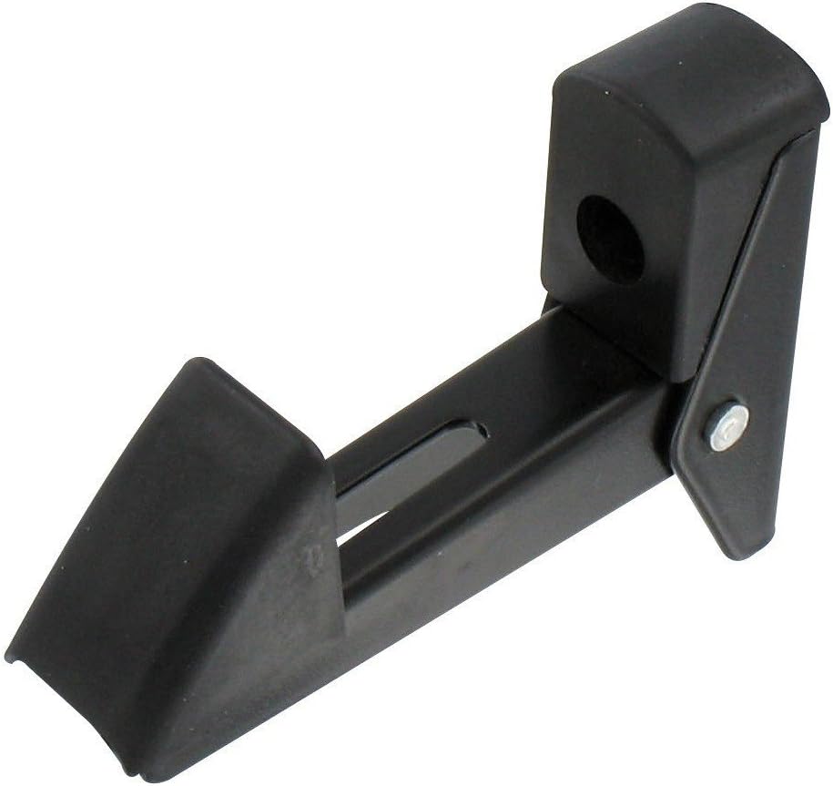 Automatic Shutter Stop For Screwing, Black, For Shutters From 12 To 50 Mm, With Damping Stop, Total Protection Against Corrosion, Polycarbonate Body And Metal Aluminium Components