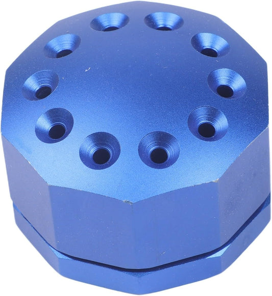 Support De Tournevis En Alliage D'aluminium Avec Base Rotative à 360 Degrés Pour Un Rangement Organisé En Atelier Et Stabilité Antidérapante Ou Options Rouges Pour Outils De Garage (bleu)