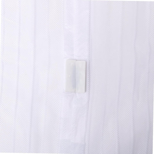 WERKA PRO Magnetic Mosquito Net 100 X 160 Cm White – Instant Magnetic Closure – Tool-Free Installation – Lightweight And Durable Polyester – For Doors And Windows