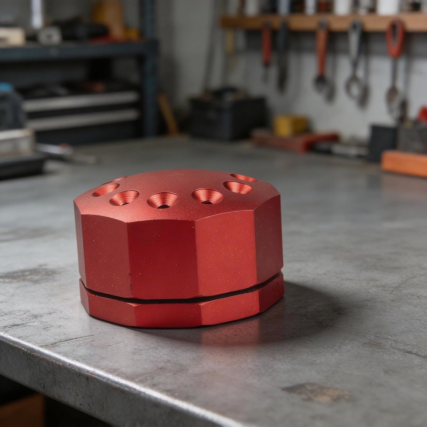 Support De Tournevis En Alliage D'aluminium Avec Base Rotative à 360 Degrés Pour Un Rangement Organisé En Atelier Et Stabilité Antidérapante Ou Options Rouges Pour Outils De Garage (bleu)