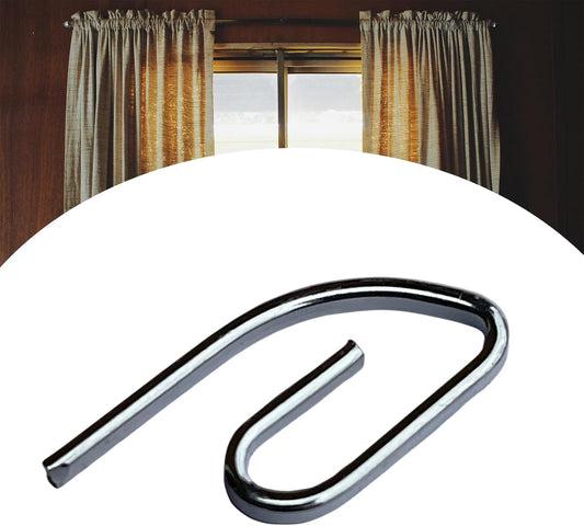 Lot De 50 Crochets De Rideaux Robustes Polyvalents Et Faciles à Installer Pour Améliorer L'esthétique De La Maison Dans Plusieurs Paramètres De Quincaillerie De Fenêtre De Bureau