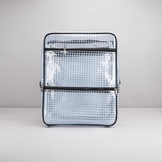 Cleanroom Sac à Outils Transparent Avec Fermeture éclair En PVC Sac à Dos Pour Ingénieurs Idéal Pour Les Travailleurs De La Construction Antistatique