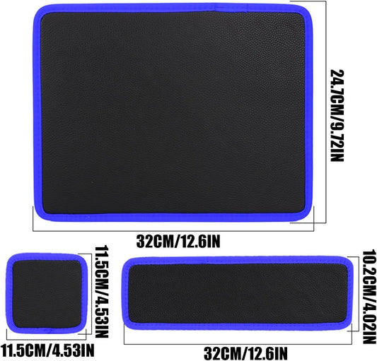 Tapis Porte-outils Magnétique-paquet De 3 Organisateurs Avec Protection En PVC, Plateau De Pièces Pour Vis, Boulons, Outils, Stockage D'atelier De Garage à Domicile, Projets De Réparation