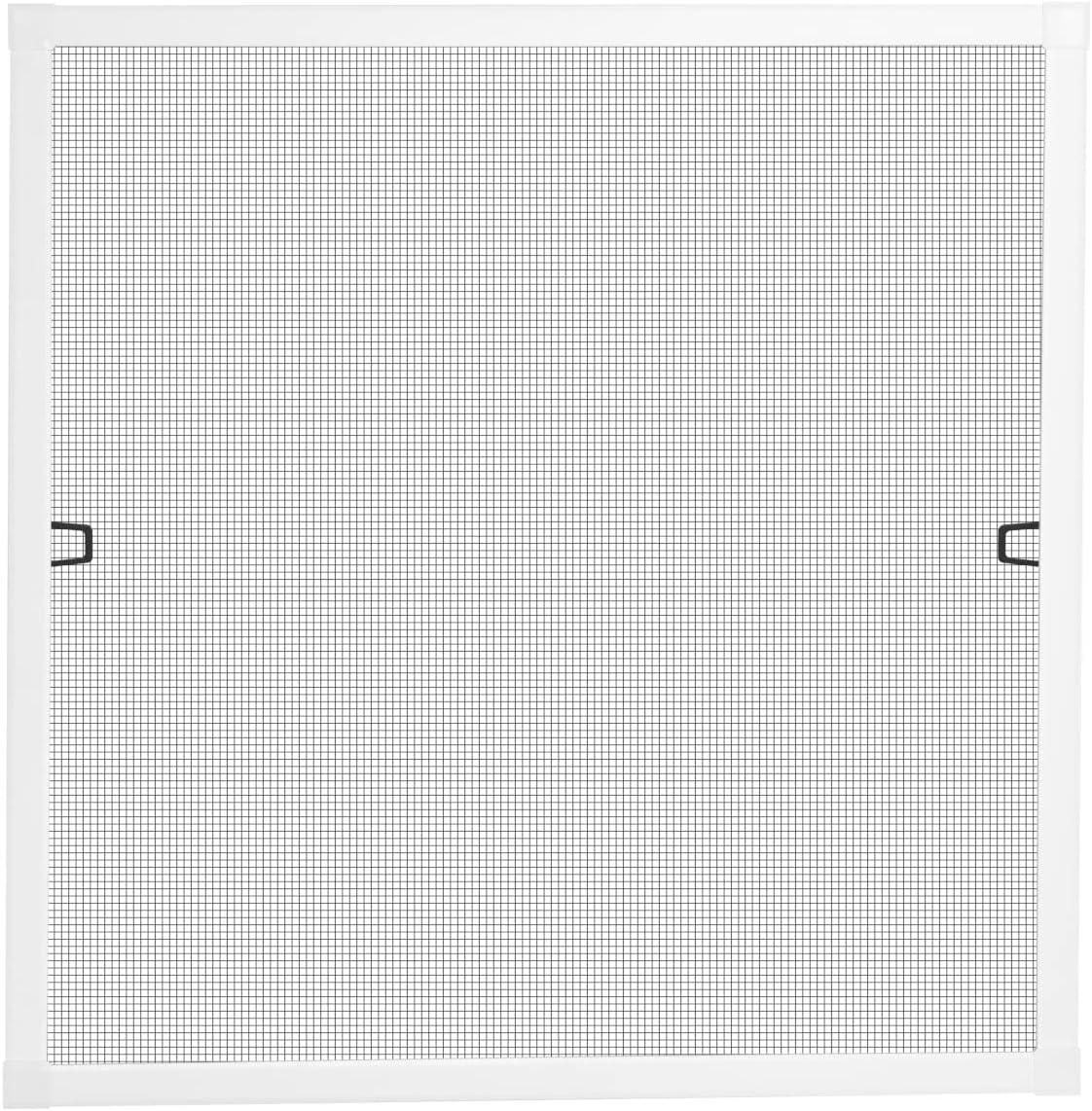 Schellenberg 70033 Insect Screen For Windows With Aluminium Frame – No Drilling – Can Be Cut To Size – 130 X 150 Cm, Anthracite