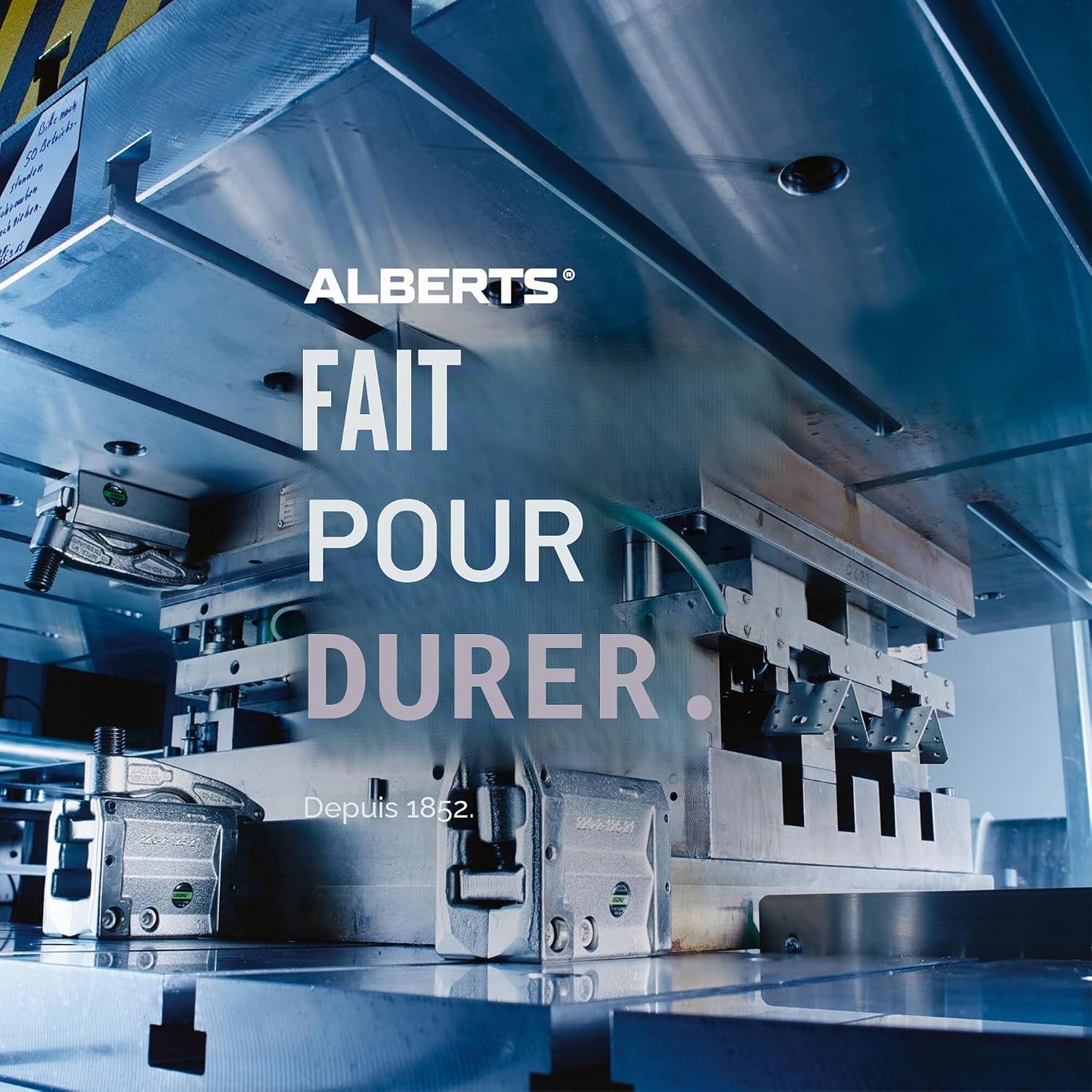 Alberts 307752 Shutter Stop | Automatic Closing | Aluminium, Black Lacquered | Stop Distance - Platinum 15-50 Mm