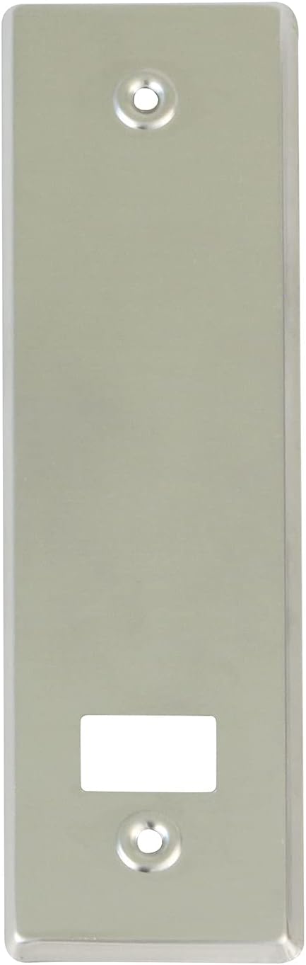  Amig - Trim Or Cover Made Of Aluminium Finished In White For Roller Blinds | Dimensions: 22 X 6.5 Cm | Distance Between Screws 17 Cm | Thickness 0.5 Mm
