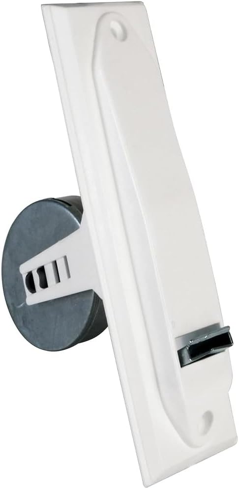 Amig - Recessed Roller Shutter Roller - PVC Front And Metal Body - Dimensions: 6 X 20 X 11.5 Cm - White - Compact And Functional Design
