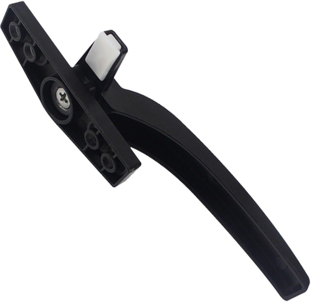  Window Handle, Replacement Aluminum Alloy Window Casement Handle, Right/Left Window Handle, Window Lock Handle, Window Hardware Kit