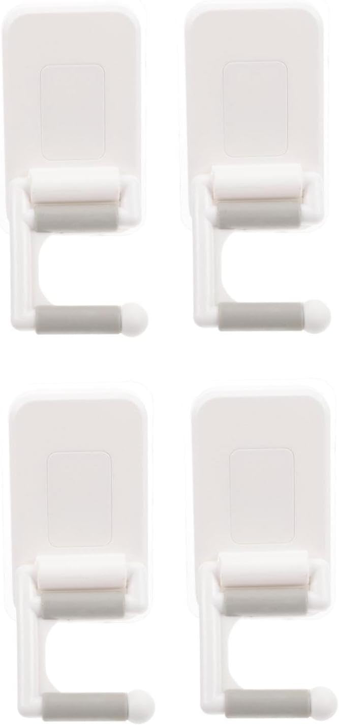  Ciieeo 3 Sets Fringe Mop Holder Hanger Organizer Broom Hooks Wall Cup Hooks Zip Ties Coat Hooks For Wall 2 Pieces * 3