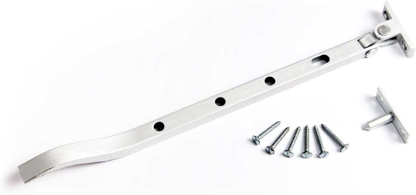  Swing Window Living Room Lock 12 Inch Aluminium Saa + Fitings + Screws Box Of 5