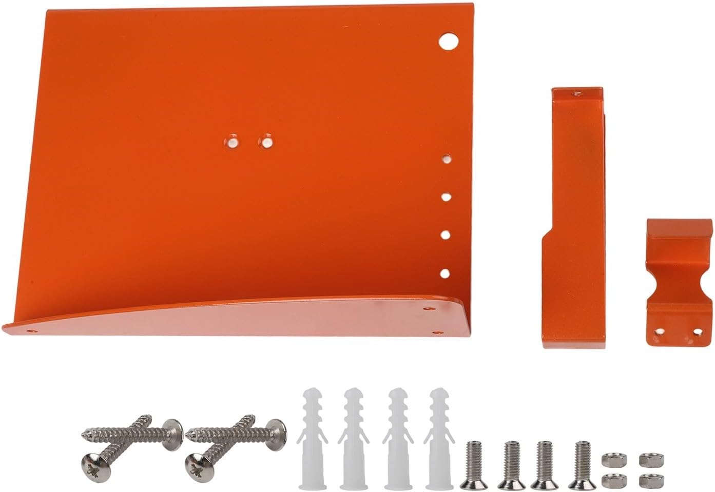  Support Mural Pour Tronçonneuse - Support De Rangement Pour équipement électrique Extérieur - Design De Sécurité Horizontal - Construction En Métal Résistant Aux Intempéries - En Acier