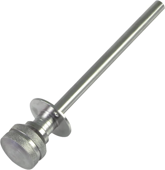  Amig - Goupille De Verrouillage Pour Fenêtres Courroies En Bois Ou Aluminium Mod.40 | Convient Pour Sécuriser Les Stores | Fermeture De Sécurité Zamak Chromée | Dimensions : Ø 30 X 152 Mm
