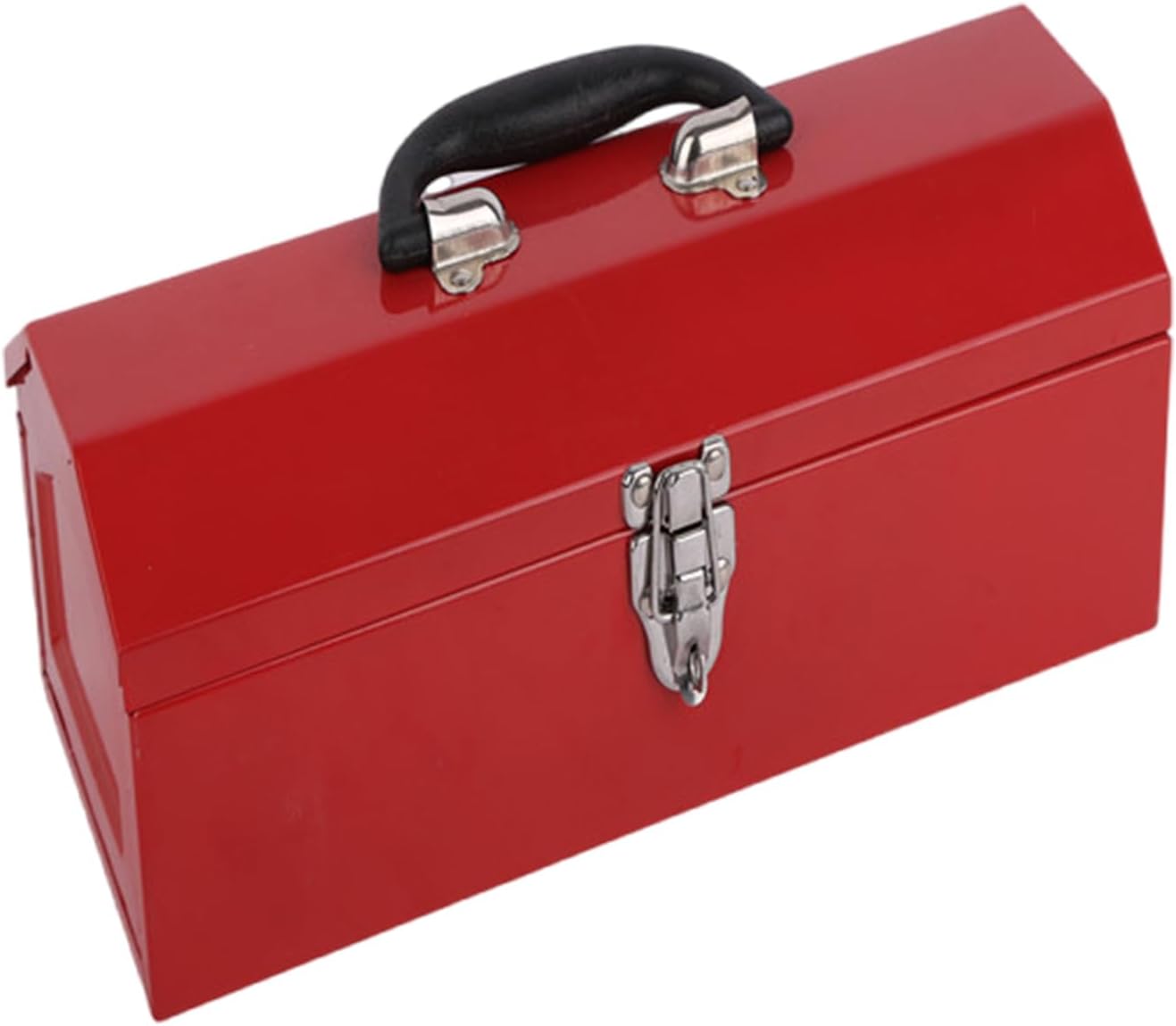  Boîte à Outils Portative En Forme De Toit Rouge Pour Réparation De Maison Et Atelier