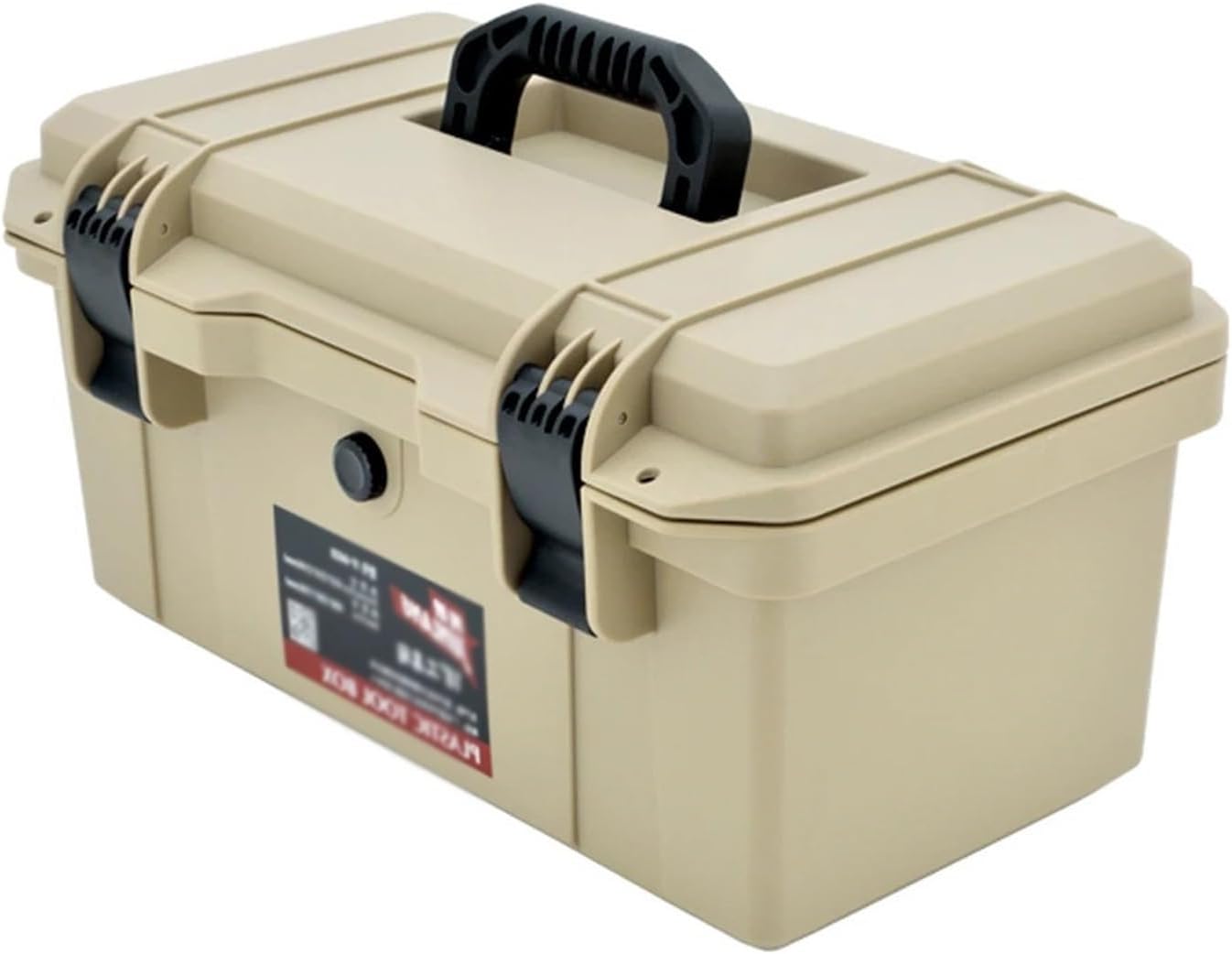  Caisses à Outils Boîte à Outils étanche, Boîte De Rangement Multifonctionnelle Domestique, Ensemble épais Grande Qualité(A,16inch)