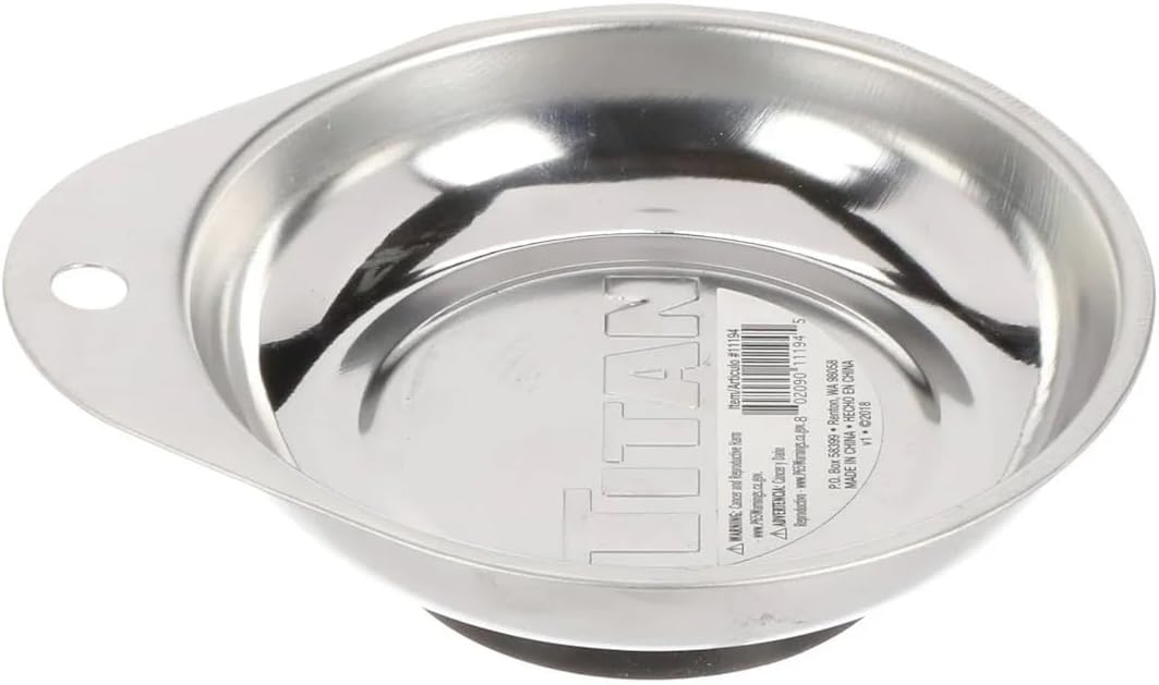  Titan 11194 Outils Mini Plateau Magnétique Pièces – Multicolore