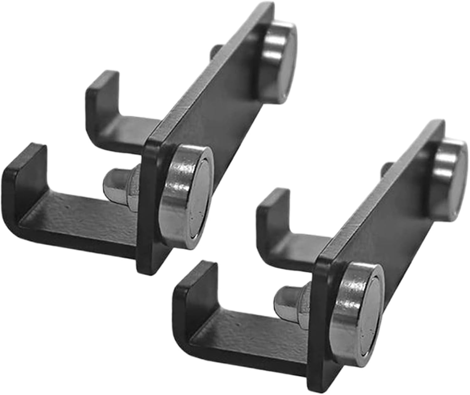  Porte-Clé Mandrin Magnétique,2 Pièces Support Métallique Pour Clé De Mandrin Murale - Rangement Magnétique Outils Pour Atelier Menuiserie Garage Maison