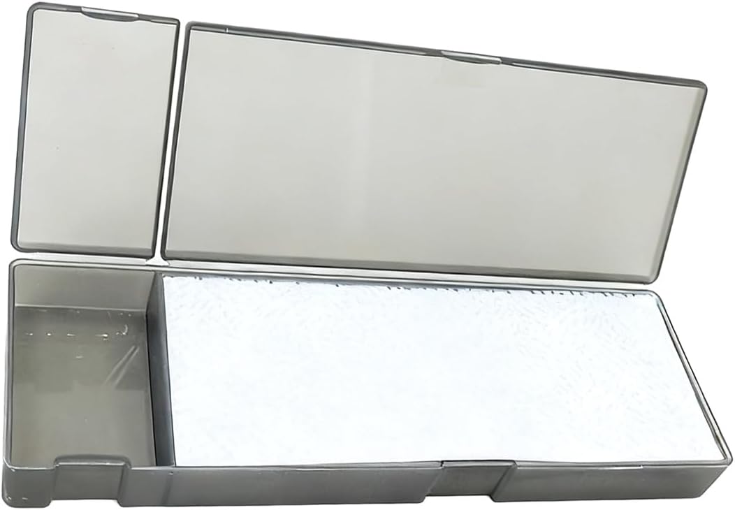  Porte-plateau Portable Pour Peinture Acrylique Humide, Fournitures De Modélisme, Fournitures De Modélisme, Garder L'humidité à Base D'eau, Boîte De Rangement Pour Peinture D'artiste, Palette Pour