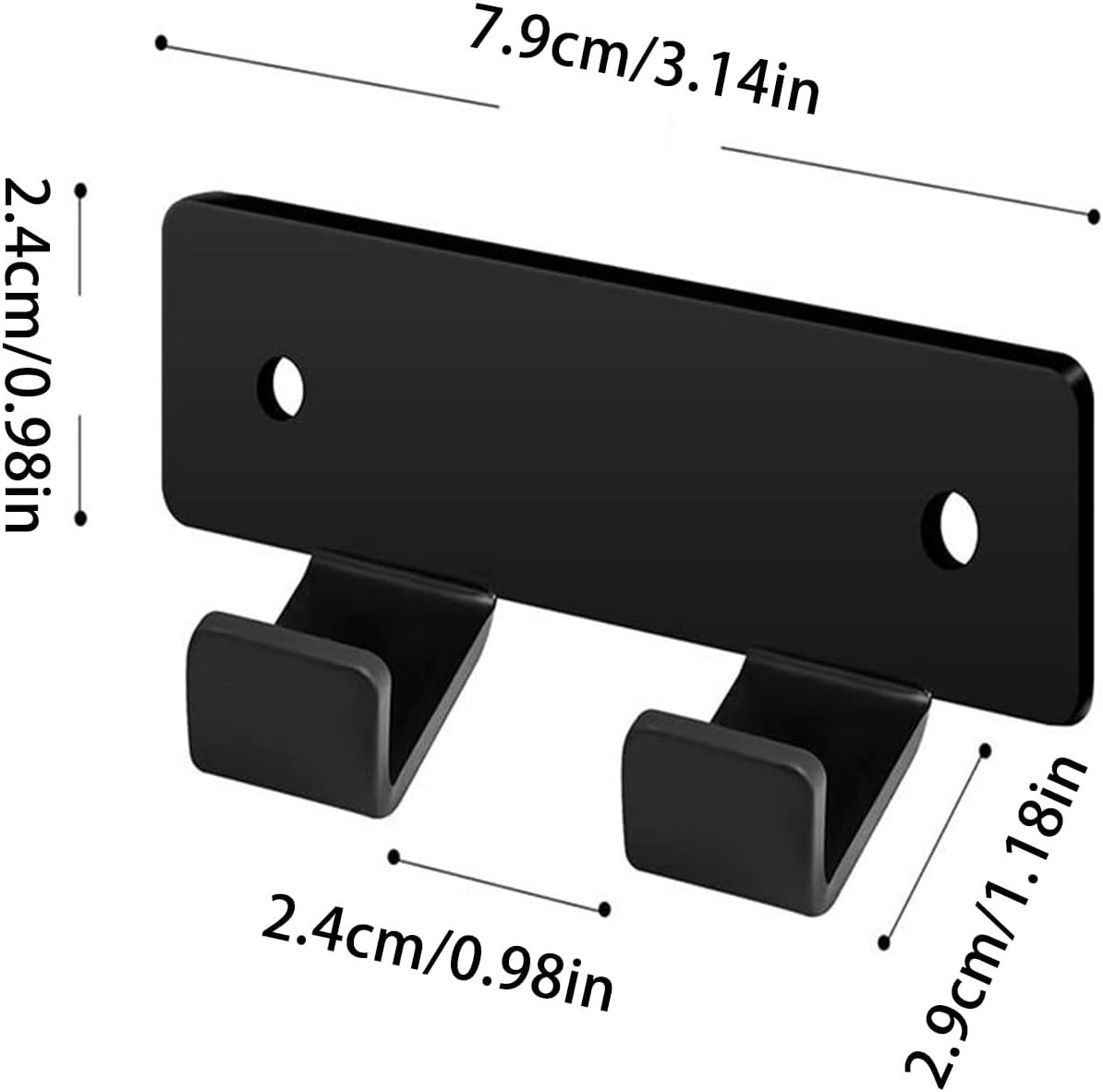  Porte-Clé Mandrin Magnétique,2 Pièces Support Métallique Pour Clé De Mandrin Murale - Rangement Magnétique Outils Pour Atelier Menuiserie Garage Maison