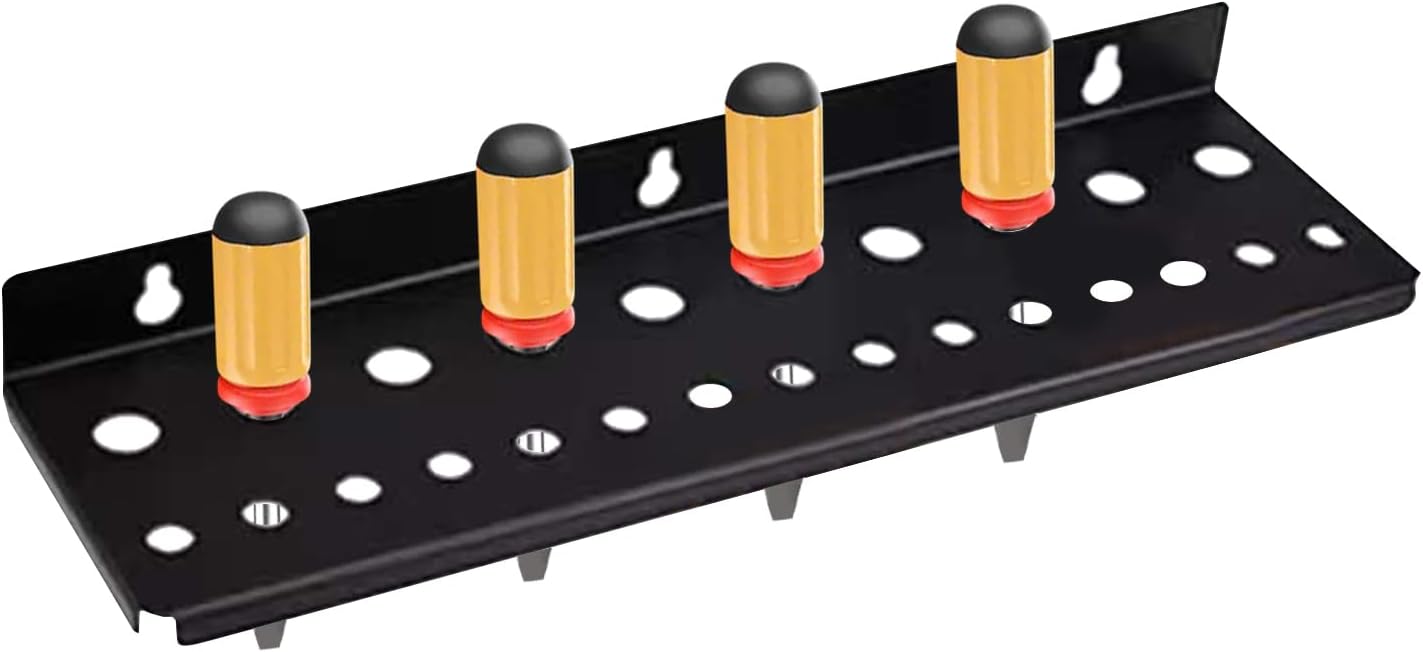  Rack De Tournevis, Organisateur De Tournevis,STOCKAGE D'OUTIL MAIN MUR MONTRE | 25 Trous Pour Les Petits Outils à Main Pour Robustes à Main Pour Le Garage De La Remise D'ateliers