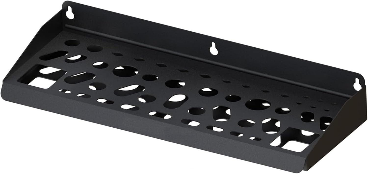  Étagère De Rangement Murale à 51 Trous En Acier Carbone Robuste Pour Outils Et Accessoires