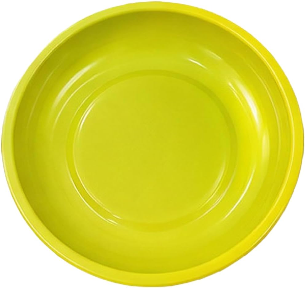  Plateau De Rangement Rond Jaune Pour Composants électroniques Avec Bords Polis En Plastique ABS Pour L'organisation Du Garage Solution Compacte De 15,2 Cm De Diamètre Pour Vis (lot De 3)