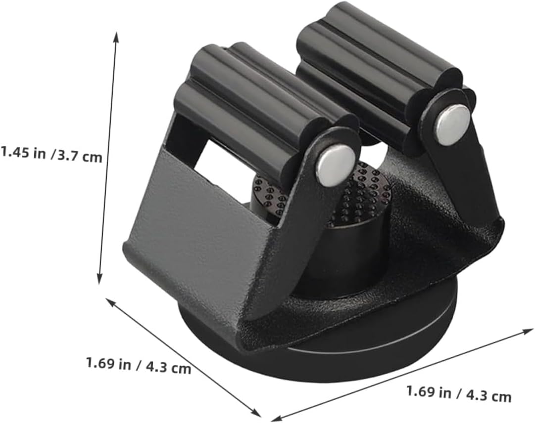  Gatuida Porte-balai Magnétique Robuste Sans Perçage, Support Mural Pour Balais Et Serpillères, Acier Magnétique Solide, Rangement Organisé Pour Maison Et Garage, Solution Polyvalente