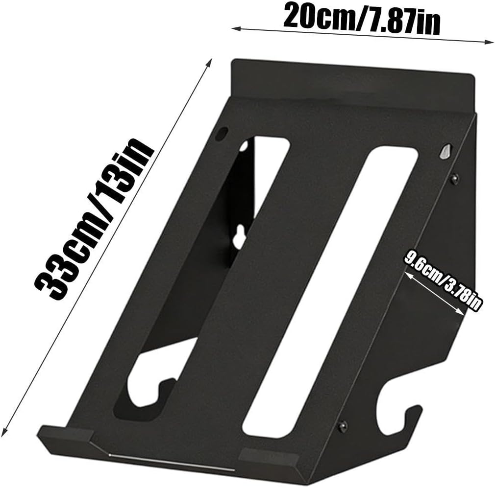  Genérico Heavy Duty Hanger – Organiseur Pour Outils De Sauvegarde, 13 X 7 Pouces, Rack De Stockage Mural Avec Design Sécurisé, Rangement De Garage Avec Cadre Solide, Support Circulaire Pour Saw