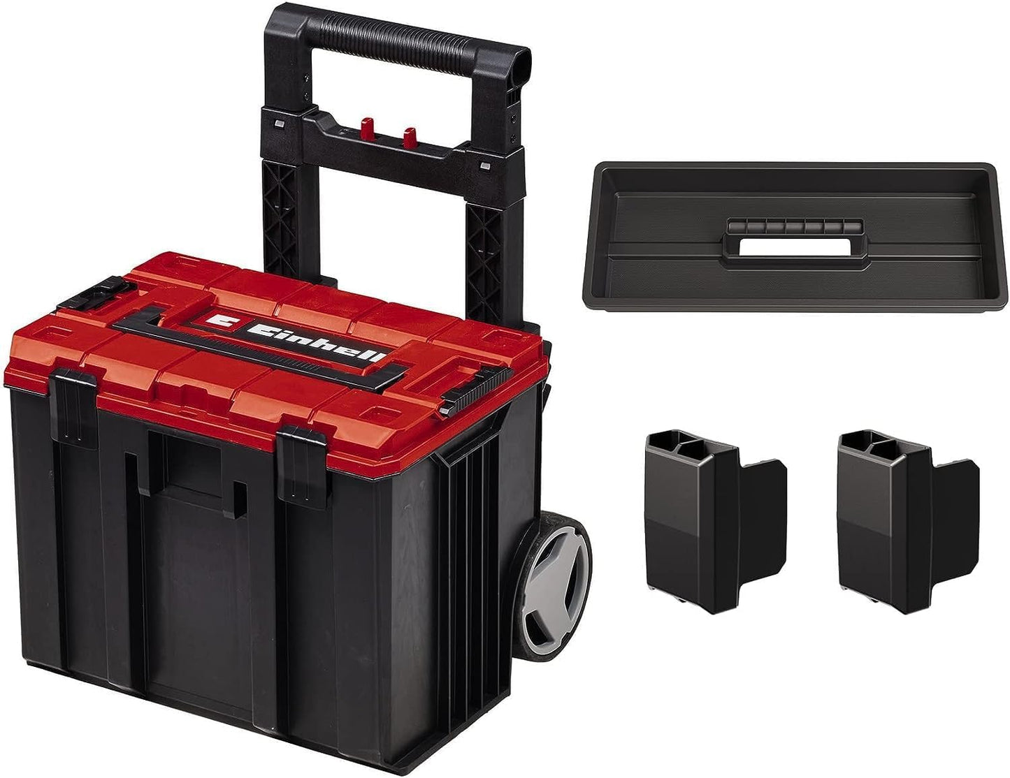  Original Einhell Mallette E-Case L (120 Kg Max, Rangement Et Transport Universels D’outils Et Accessoires, à Empiler Et Associer)