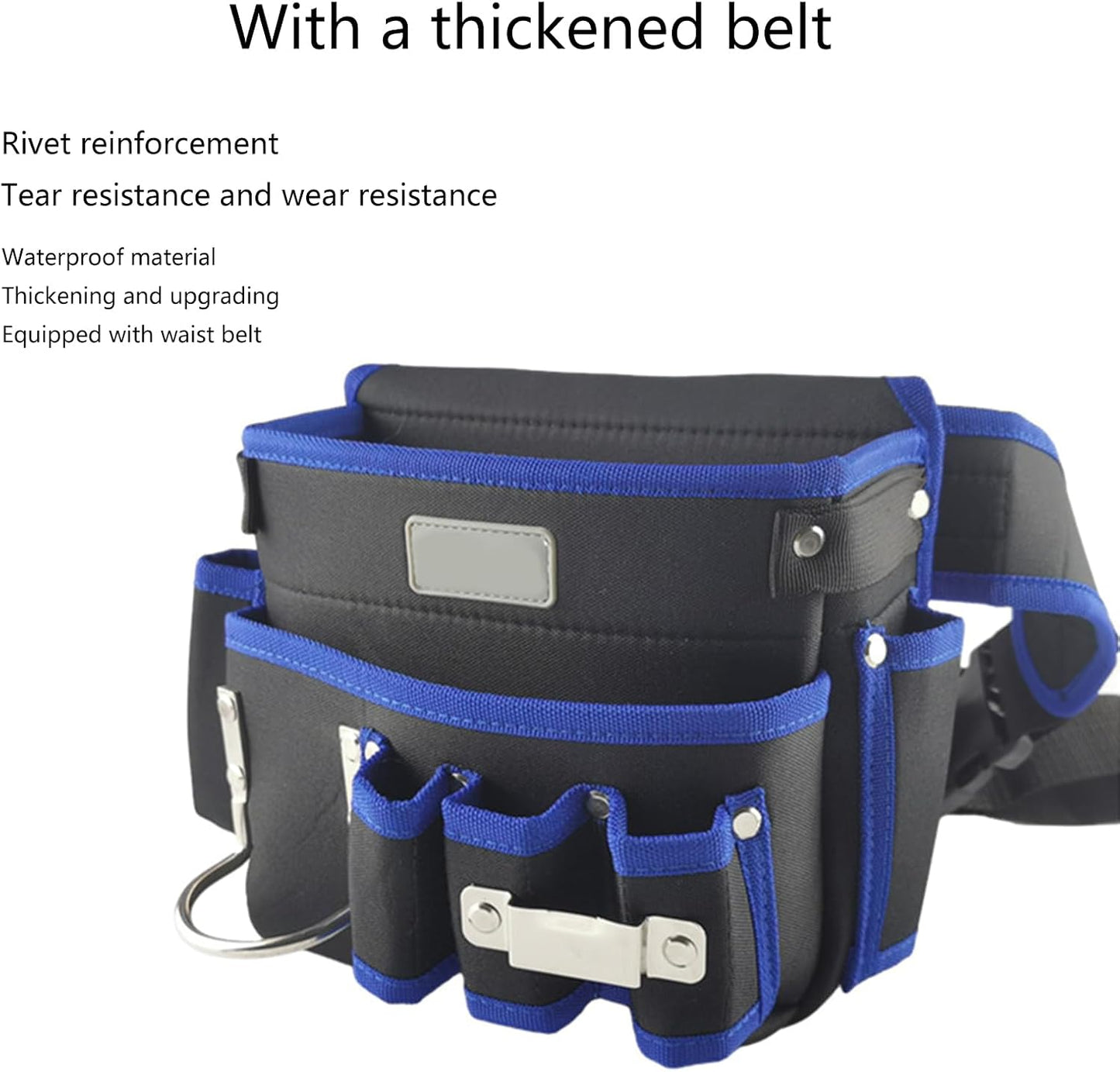  Sac à Outils Pour Le Travail Du Bois, Tablier De Charpentier, Sac Confortable Et Pratique Pour Une Résistance à L'usure Durable, Ceinture Réglable