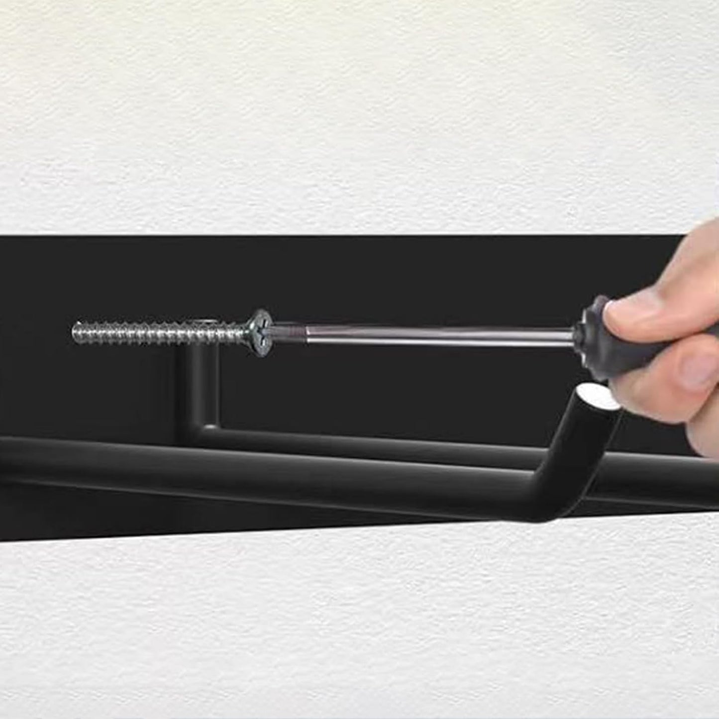  Generico Organisateur D'équipements De Garage Mural – Organisateur Mural Haute Capacité De Charge 109 Kg – Porte-volet Pour Pelle Et Outils De Jardin | Pour Garage