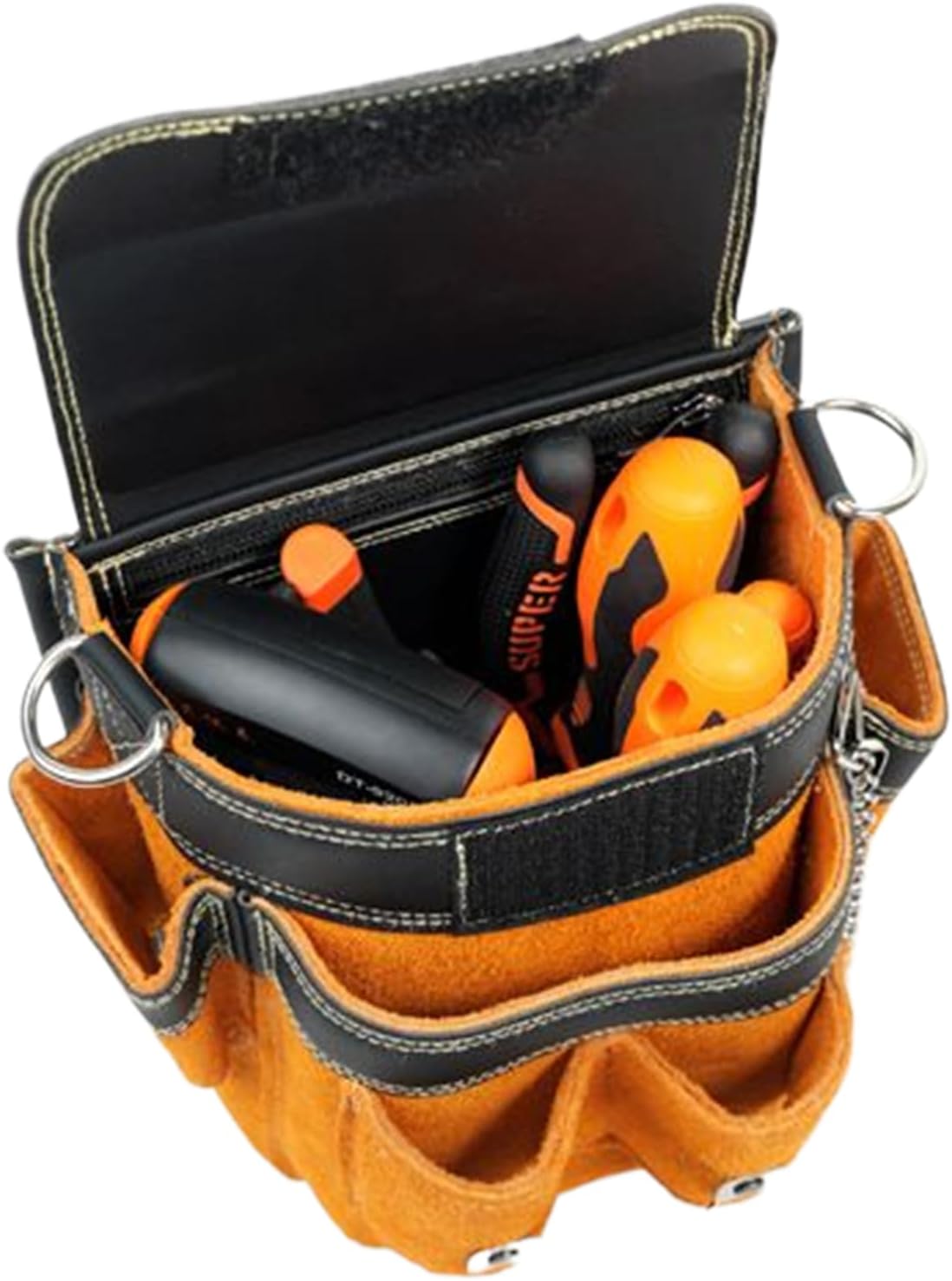 GENERIC Sacoche à Outils Pour Ceinture - Ceinture étanche à La Hanche | Sac De Travail étanche Avec Bandoulière Pour Hommes,Pour Les Travaux De Construction De Réparation D'entretien électrique