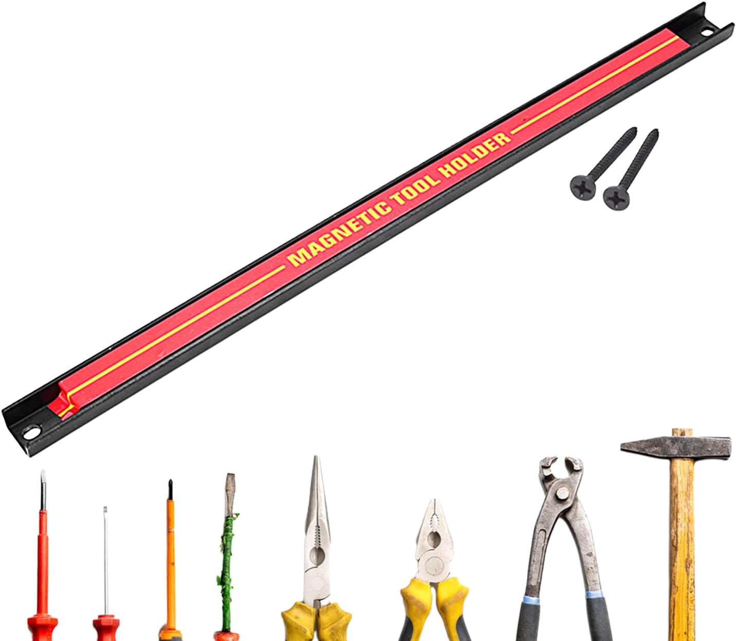  Barre Magnétique Pour Outils – Porte-outils Mural De Grande Capacité – Organiseur Gain De Place Pour Atelier, Atelier De Réparation Automobile, Maison
