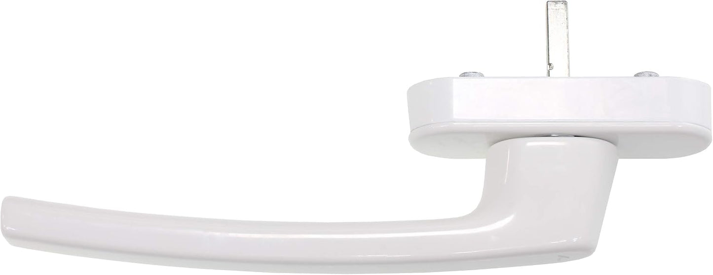  Roto Original Line TS7442 Patio Z Handle With Logo, Circular White, Pen Length 35 Mm, 25 X 3.6 X 6.7