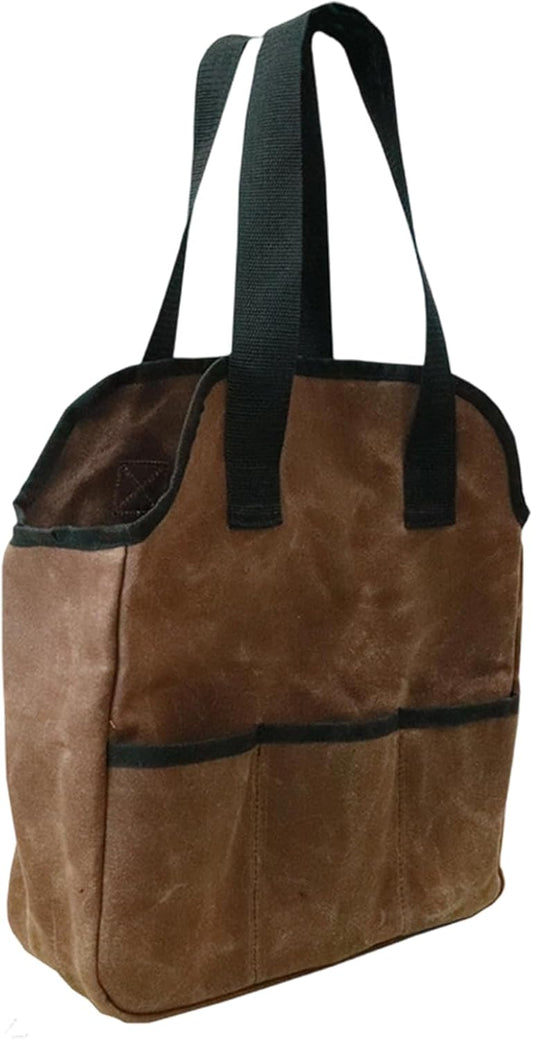 GENERIC Sac à Outils | 473,6 G En Toile Cirée Portable – Pochette à Outils, Pour Papa, Homme, Fleuriste, Atelier, Camion, Voiture, Moto, Clé à Projet, Menuiserie