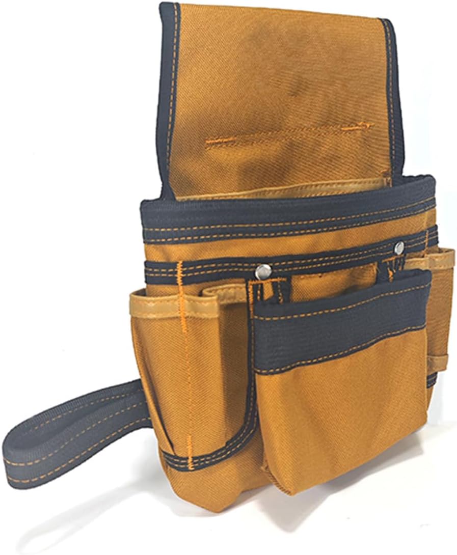  Ceinture à Outils Robuste Réglable Et Poches Amovibles En Tissu Renforcé Confortable Pour Organiseurs De Sac Banane