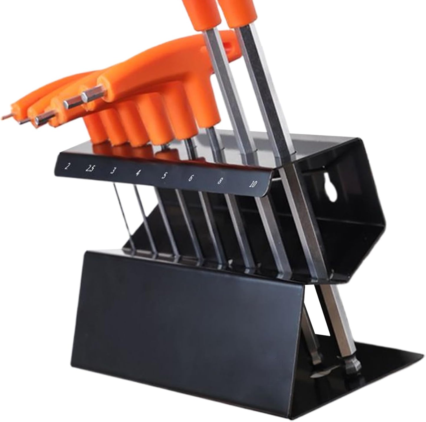 GENERIC Rangement De Clés – Rangement Mural Pour Clés Hexagonales Robustes | Porte-outils Hexagonal Multifonctionnel Pour Salon, Atelier, Dortoir, Atelier De Réparation