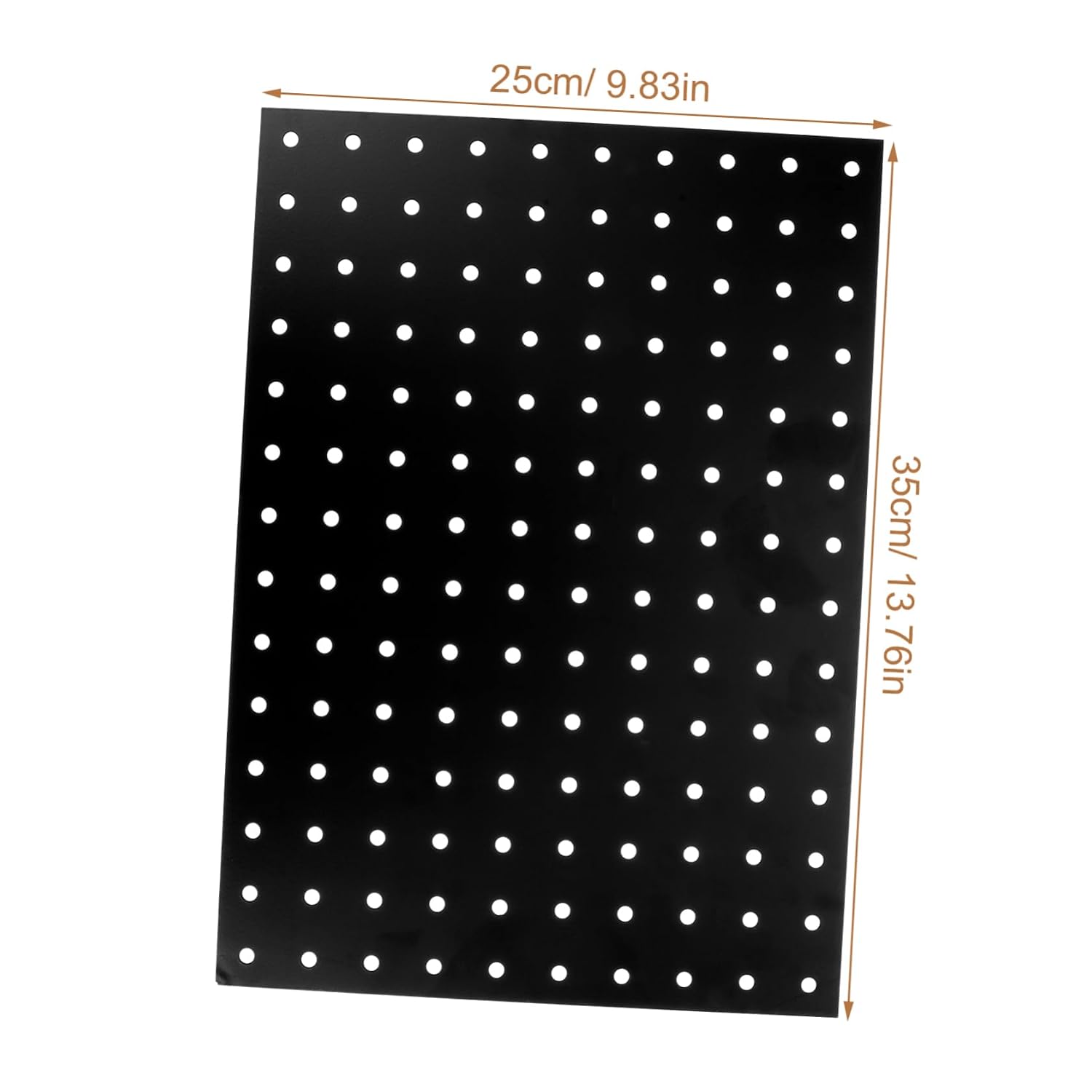  Gatuida Perforated Metal Wall Sign Garage Tool Organizer Heavy Duty Multi-Hole Easy To Install Wall Space
