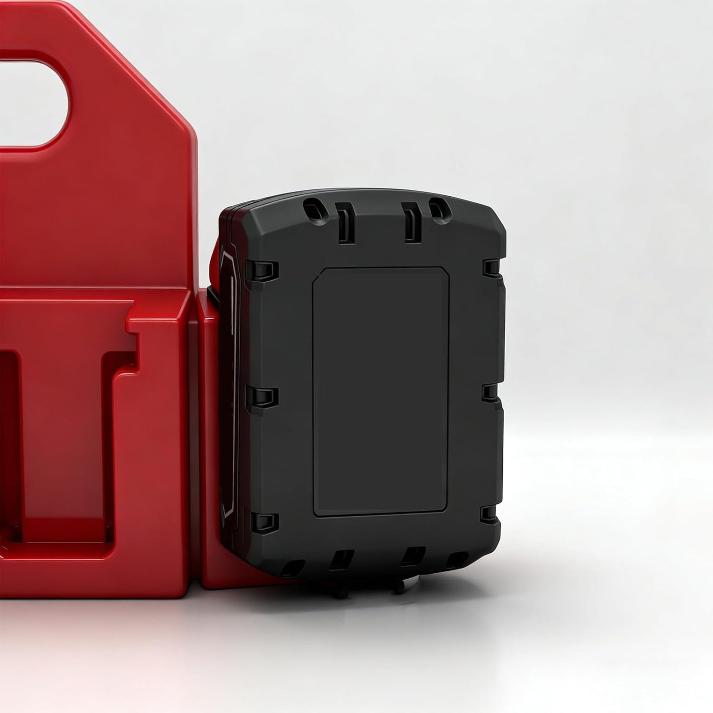  Support De Rangement De Batterie Avec Mécanisme De Verrouillage Pour Un Maintien Organisé Et Sécurisé Des Batteries D'outils 18 V