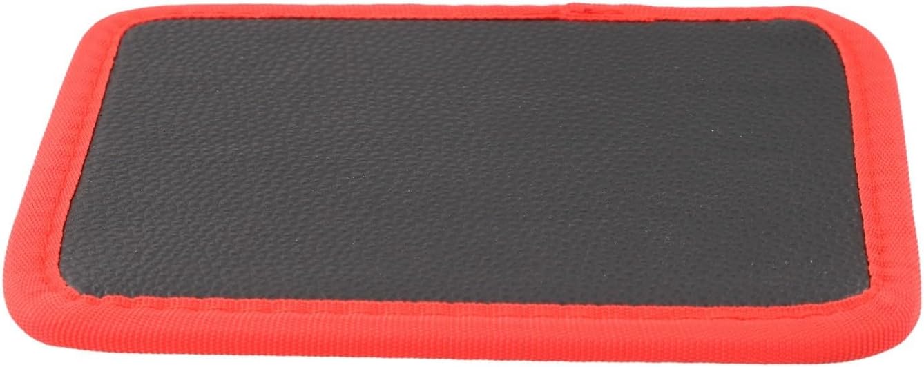  Tapis Porte-outils Magnétique Pour Réparation De Voiture | Organiseur De Plateau De Tournevis 3 Pièces Avec Maintien Sûr Pour Clés Et Petites Pièces | Rouge Et Noir Atelier (S)