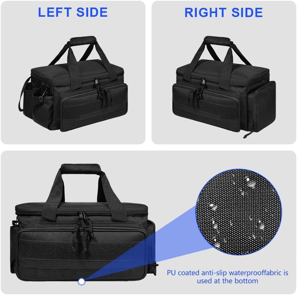  Sac De Travail Multifonction Pour Artisans, électriciens, Charpentiers, Noir