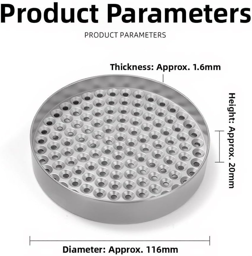  Plateau De Rangement De Vis En Alliage De Zinc Empilable Pour Atelier D'usine Avec Trous Inclinés Pour Un Placement Précis Et Un Rangement Efficace Argenté M50a (M50A)