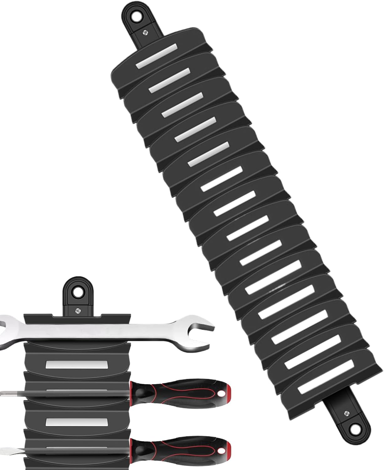  Générique Porte-Clés à Outils,Organisateur Mural De Rangement Pour Outils | Support Réglable Pour Atelier Garage Et