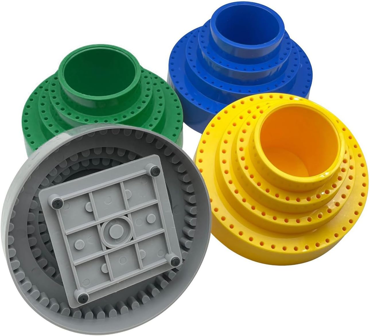  Mallette De Rangement Pour Perceuse à Trou, Porte-outils Rotatifs, Mandrin, Banc, Porte-outils, Forme Ronde