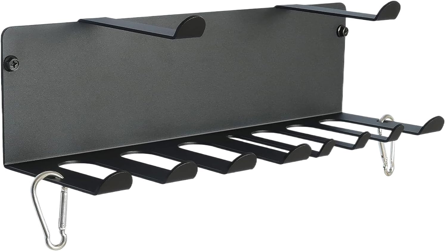  Rangement Mural De Salle De Sport, Organiseur D'équipement, étagère Montée Robuste De 11,4 Cm, Design Peu Encombrant, Système De Suspension Polyvalent Pour Entraînement à La Maison, Yoga, Entraînement
