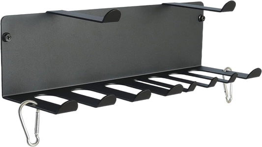  Rangement Mural De Salle De Sport, Organiseur D'équipement, étagère Montée Robuste De 11,4 Cm, Design Peu Encombrant, Système De Suspension Polyvalent Pour Entraînement à La Maison, Yoga, Entraînement
