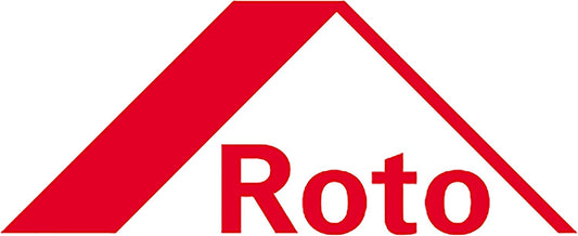  Roto Roto Line Concealed Screw Window Handle 7 X 35 Mm Aluminium Anodised Champagne Silver
