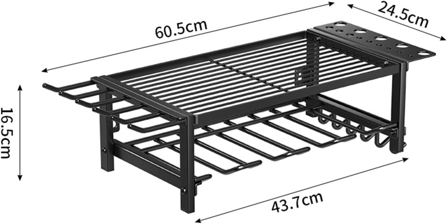  Support Mural Pour Outils électriques En Acier Robuste Pour Perceuses Et Accessoires, Garage, Atelier, Porte-outils Multifonction